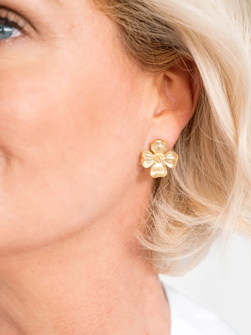 Susan Shaw Dogwood Studs