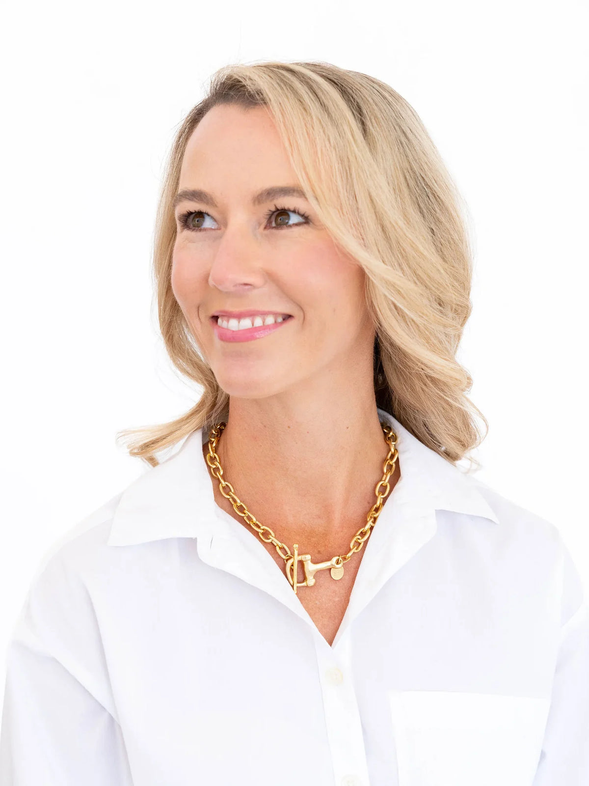 Susan Shaw 16" Felicity Toggle Necklace