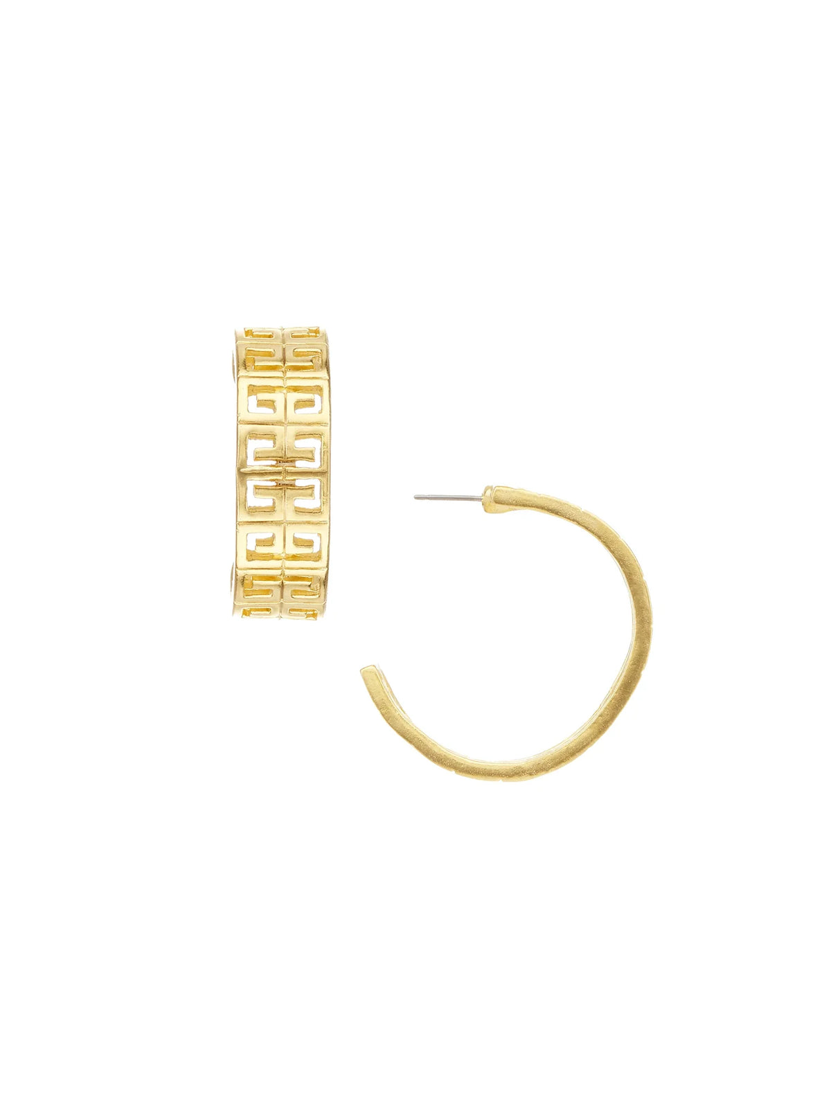 Susan Shaw Greek Key Hoops