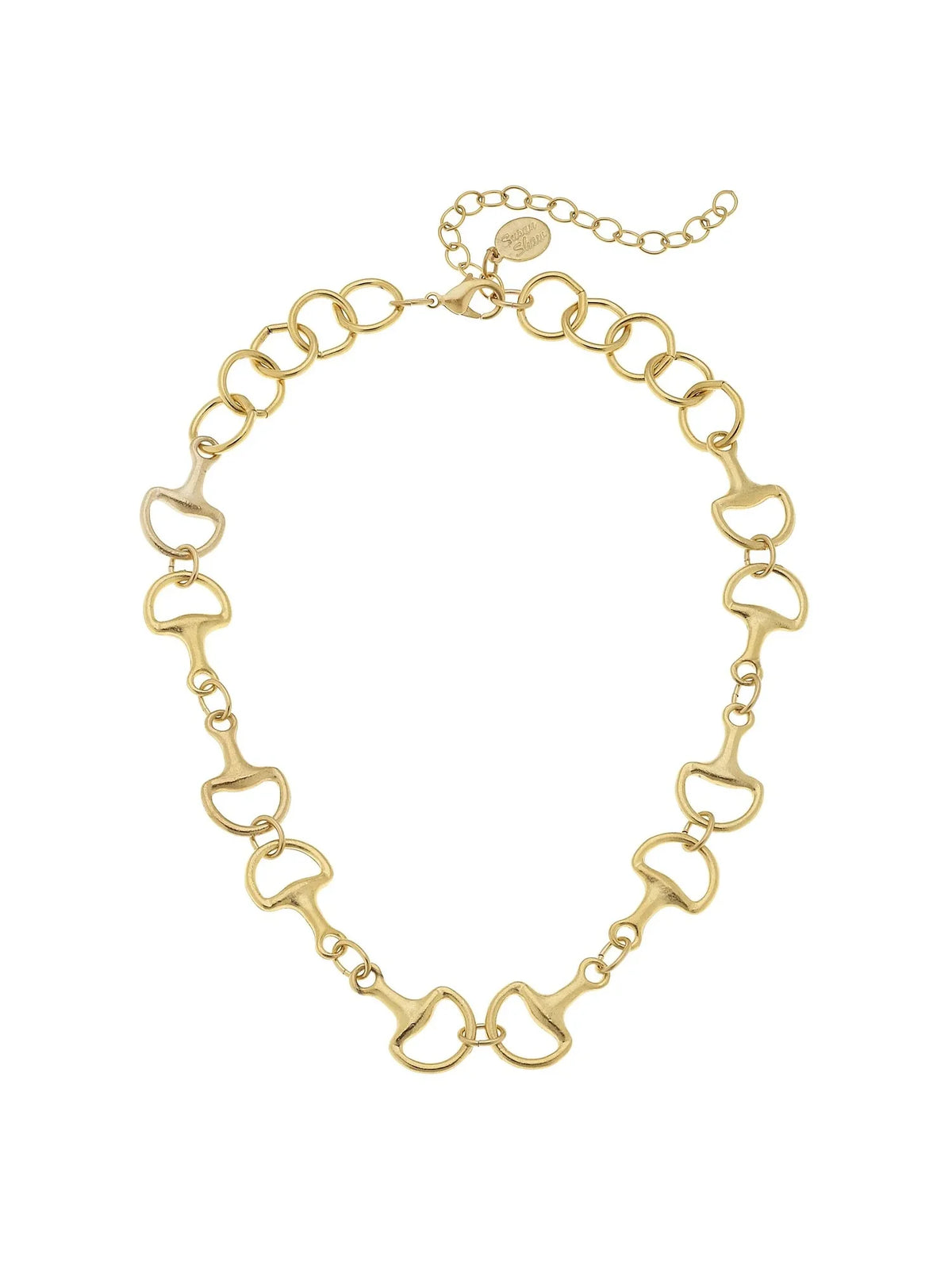 Susan Shaw 16" Horse Bit Necklace