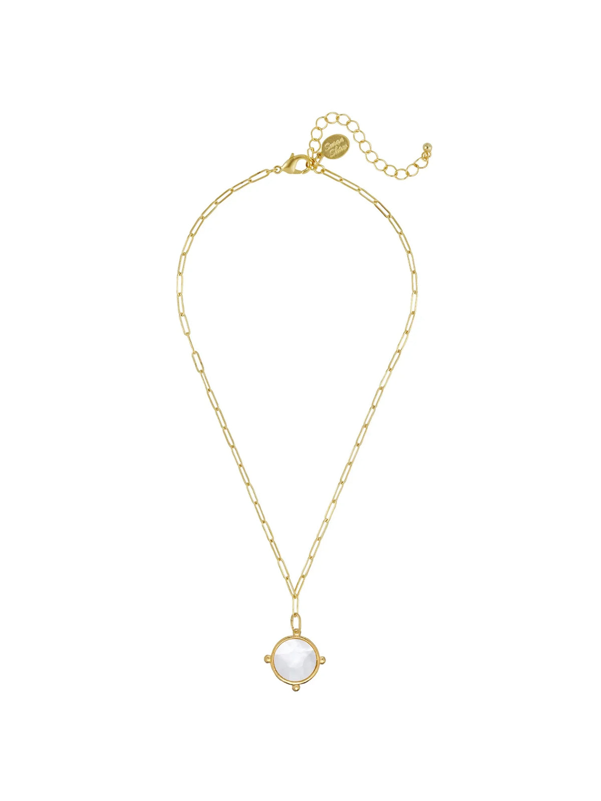Susan Shaw 16" Kate Paperclip Necklace