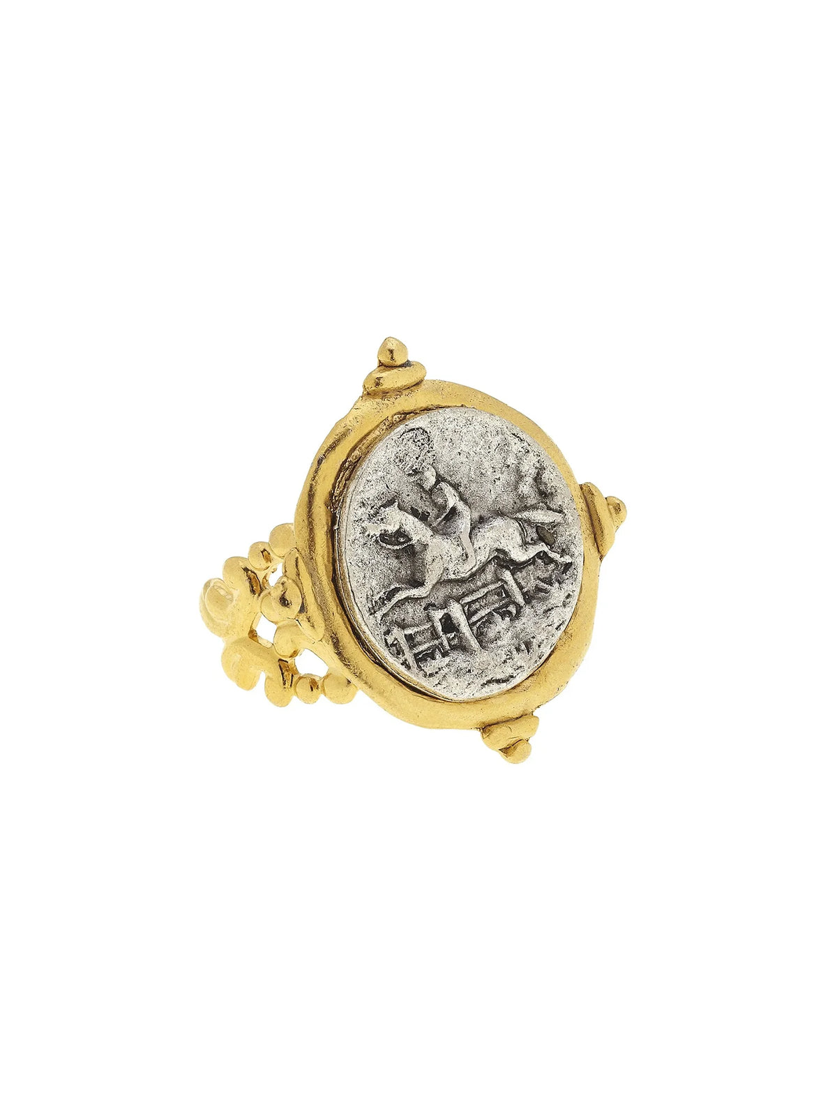 Susan Shaw Mixed Metal Equestrian Ring