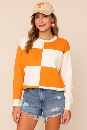 Tailgate Checkerboard Sweater