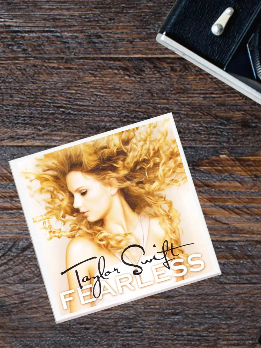 Taylor Swift Album Cover Coaster Fearless