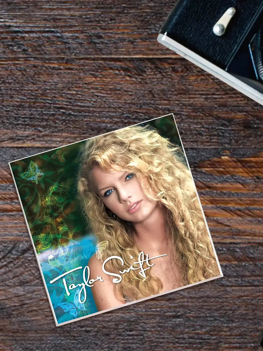 Taylor Swift Album Cover Coaster Taylor Swift Self-Titled