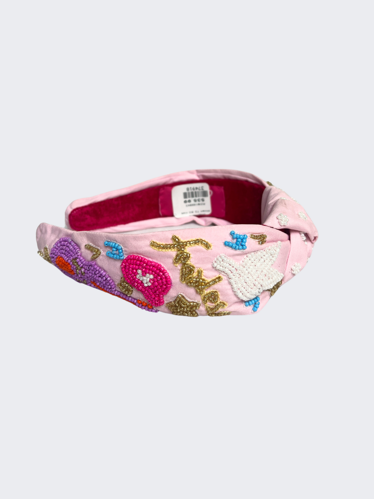 taylor swift concert headband in pink fearless