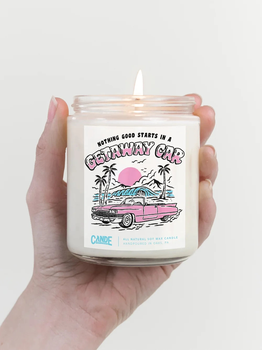 Taylor Swift Nothing Good Starts In A Getaway Car Iced Vanillawood Scented Candle