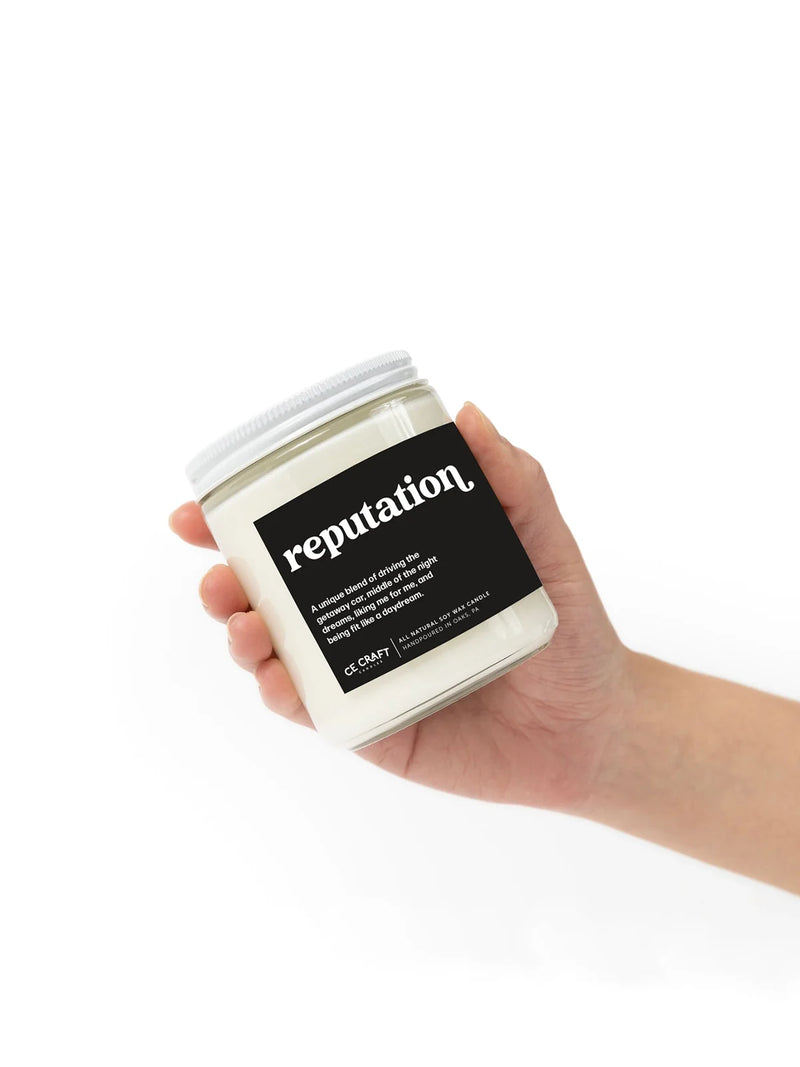 Taylor Swift Reputation Jar Candle