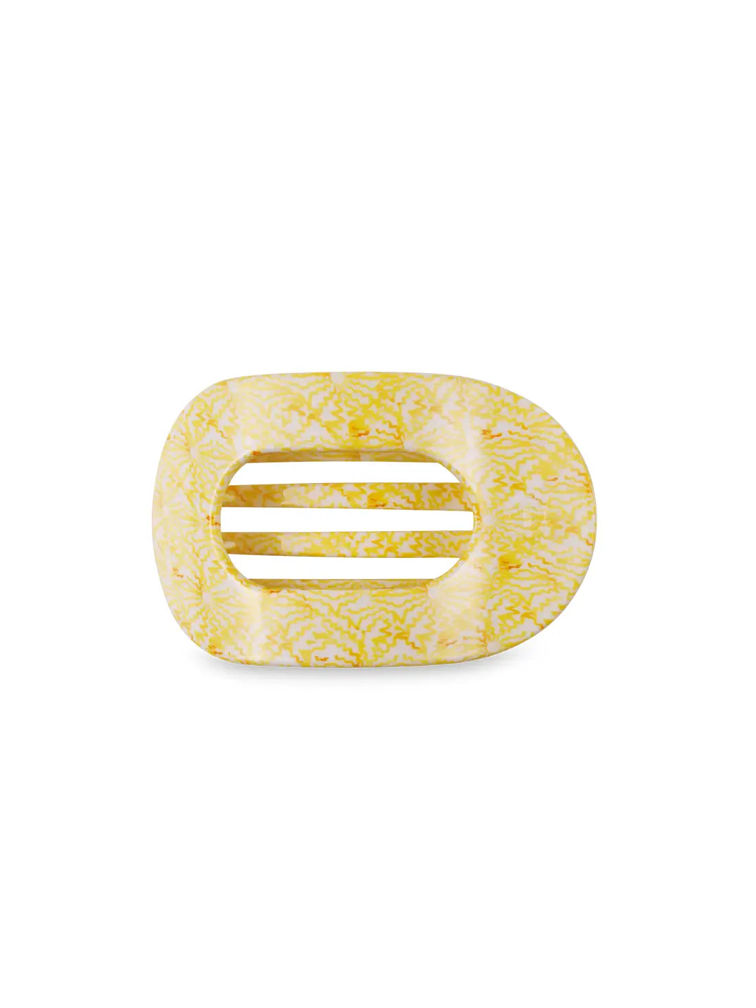 TELETIES Large Flat Round Hair Clip Disco Fun in the Sun