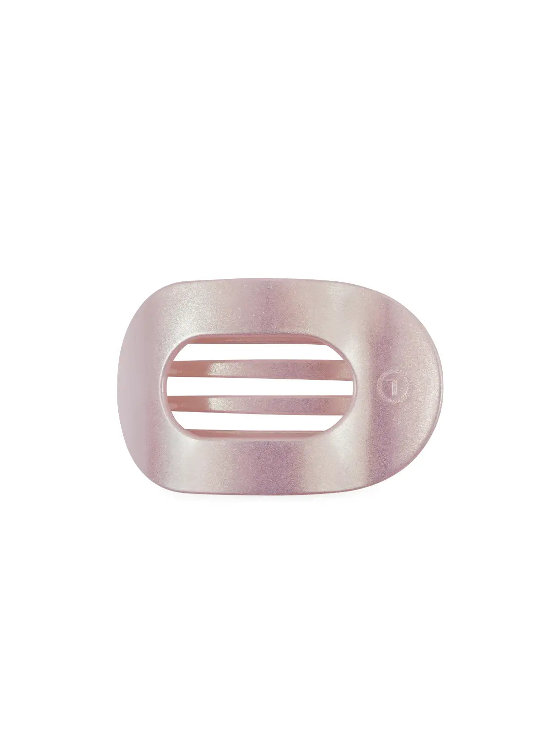 TELETIES Large Flat Round Hair Clip Disco Harbor Cruise