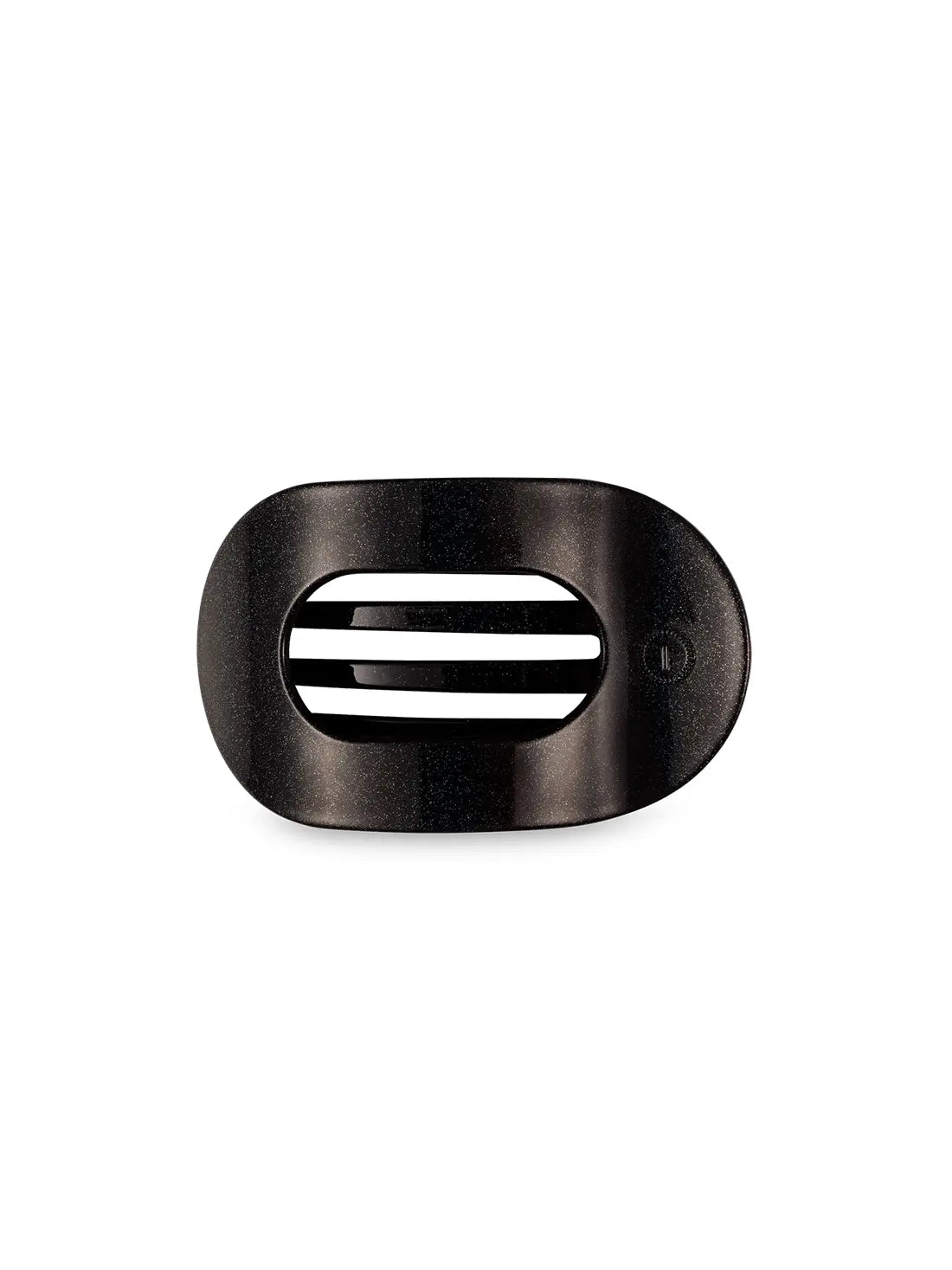 TELETIES Large Flat Round Hair Clip Disco Midnight Magic