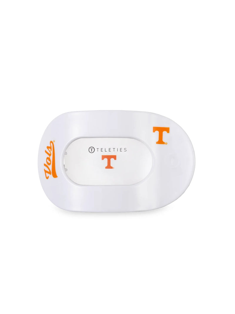 TELETIES University of Tennessee Go Vols Large Flat Round Hair Clip