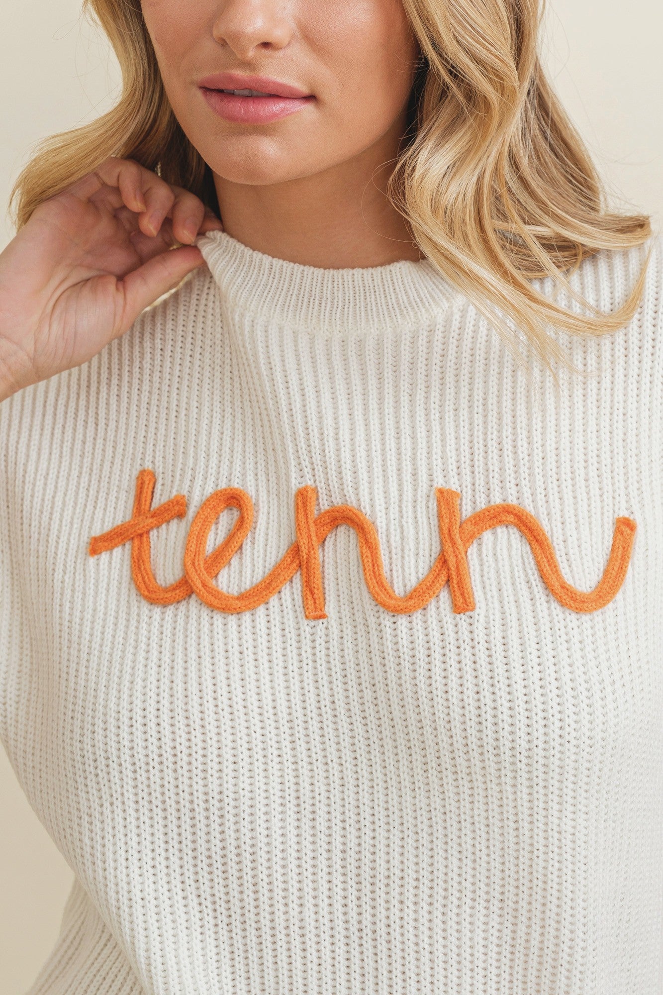TENN Embroidered Sweater – Bliss