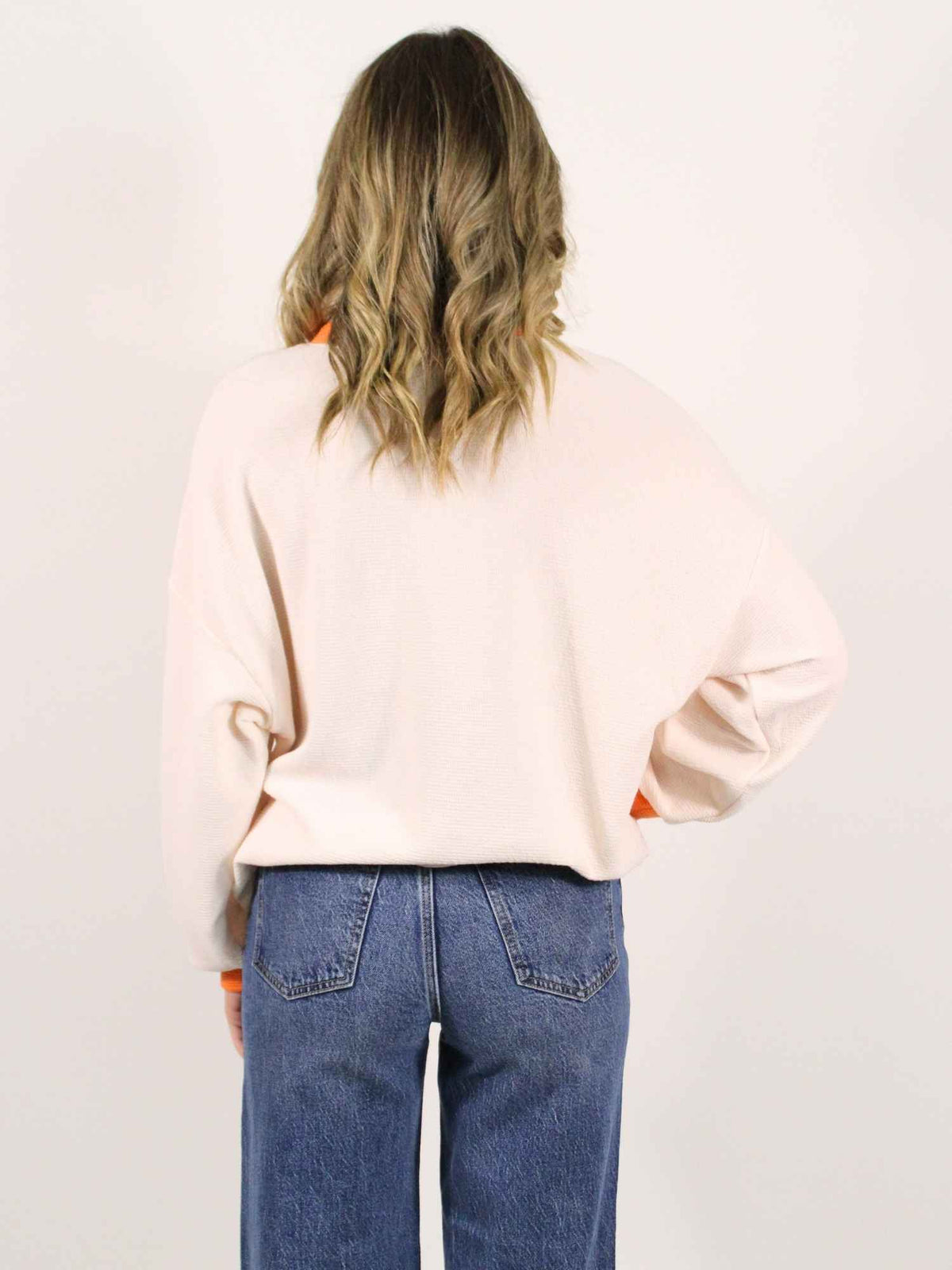 Tennessee Cloudy Ringer Top Cream
