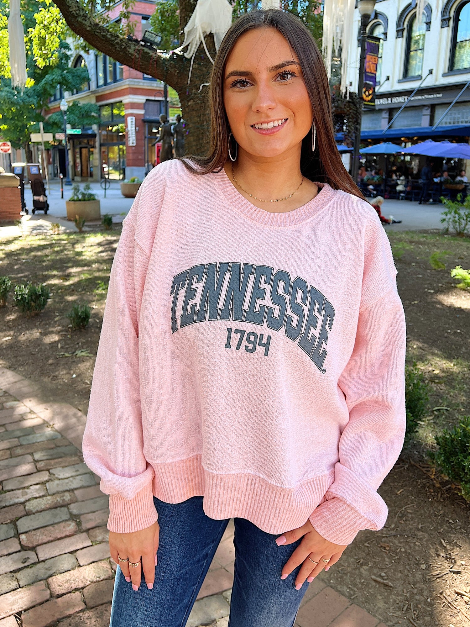 TN Cool Down Crop Sweatshirt – Bliss