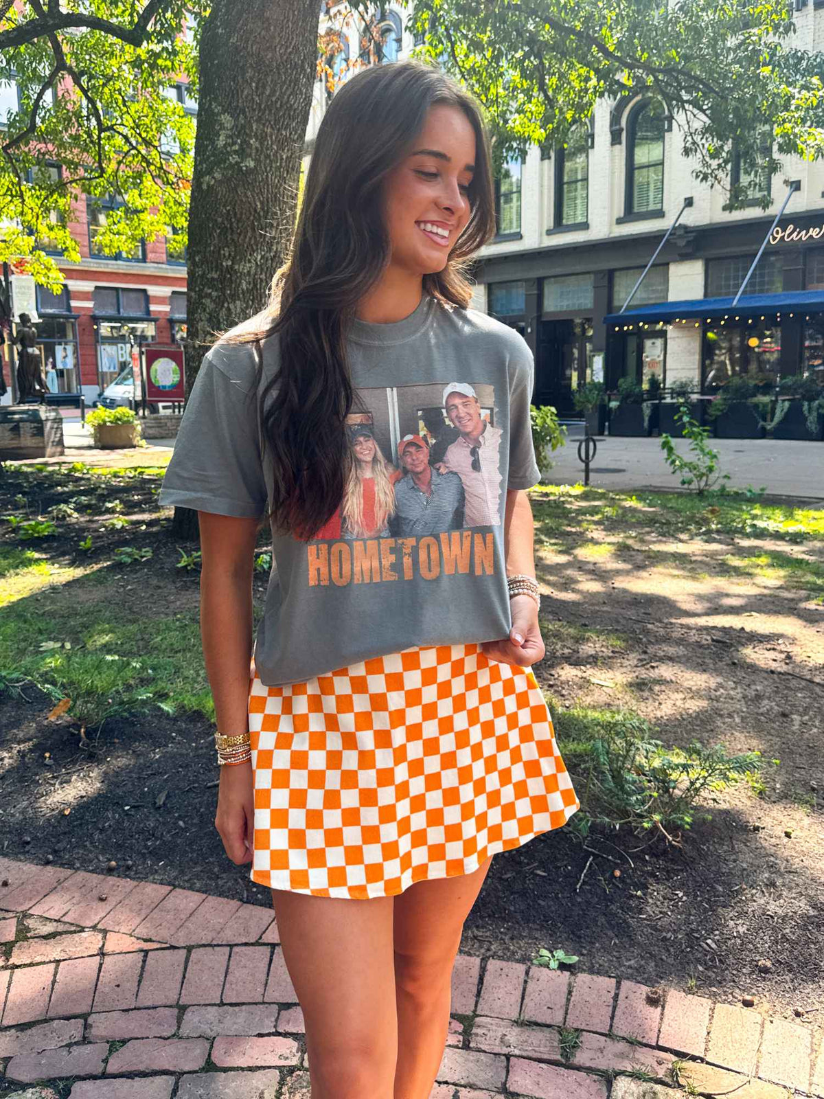 Tennessee Gameday Checkerboard Skort