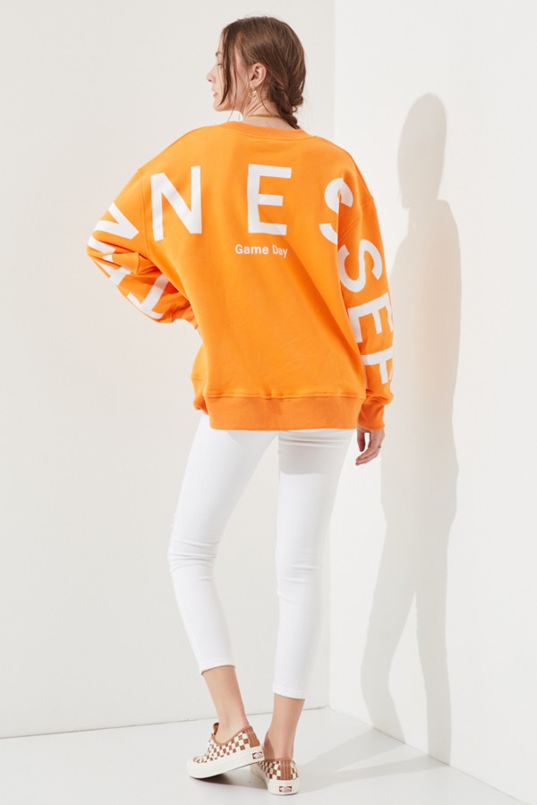 Rocky Top Tennessee Orange Gameday Graphic Sweatshirt