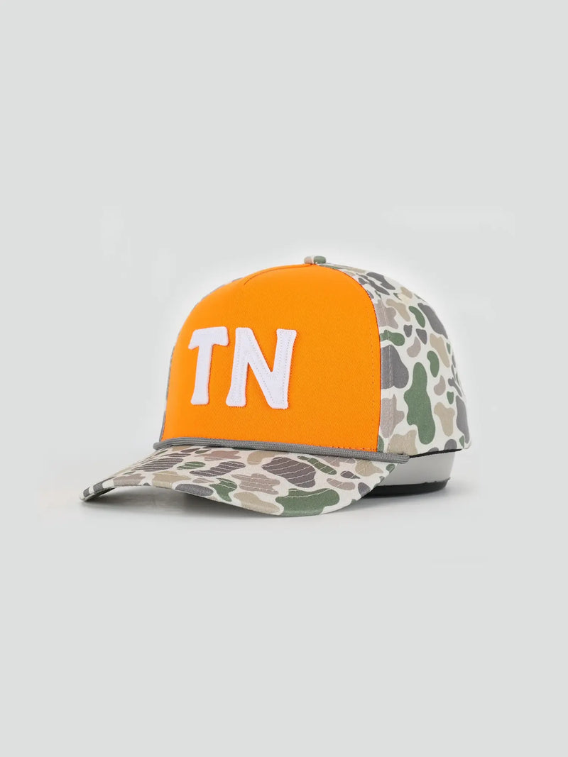 Tennessee Outfitters Camo Orange TN Hat Orange White Grey TN Vols Game Day