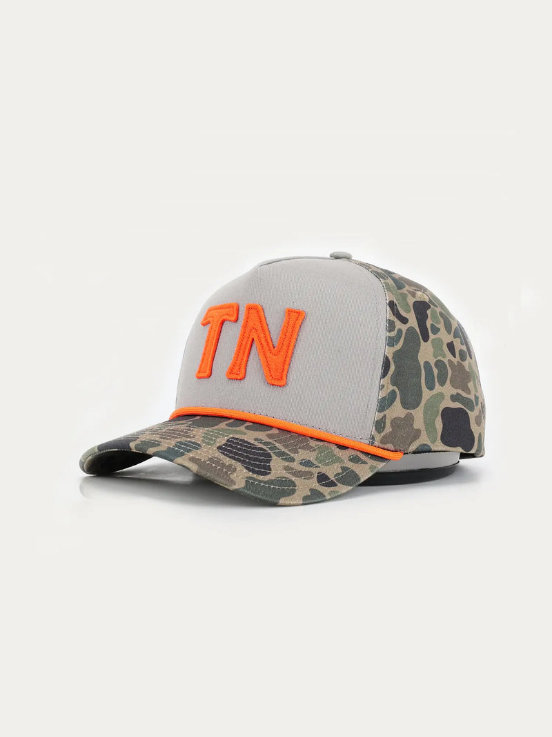 Tennessee Outfitters Camo Smokey Grey TN Hat Orange Grey TN Vols Game Day