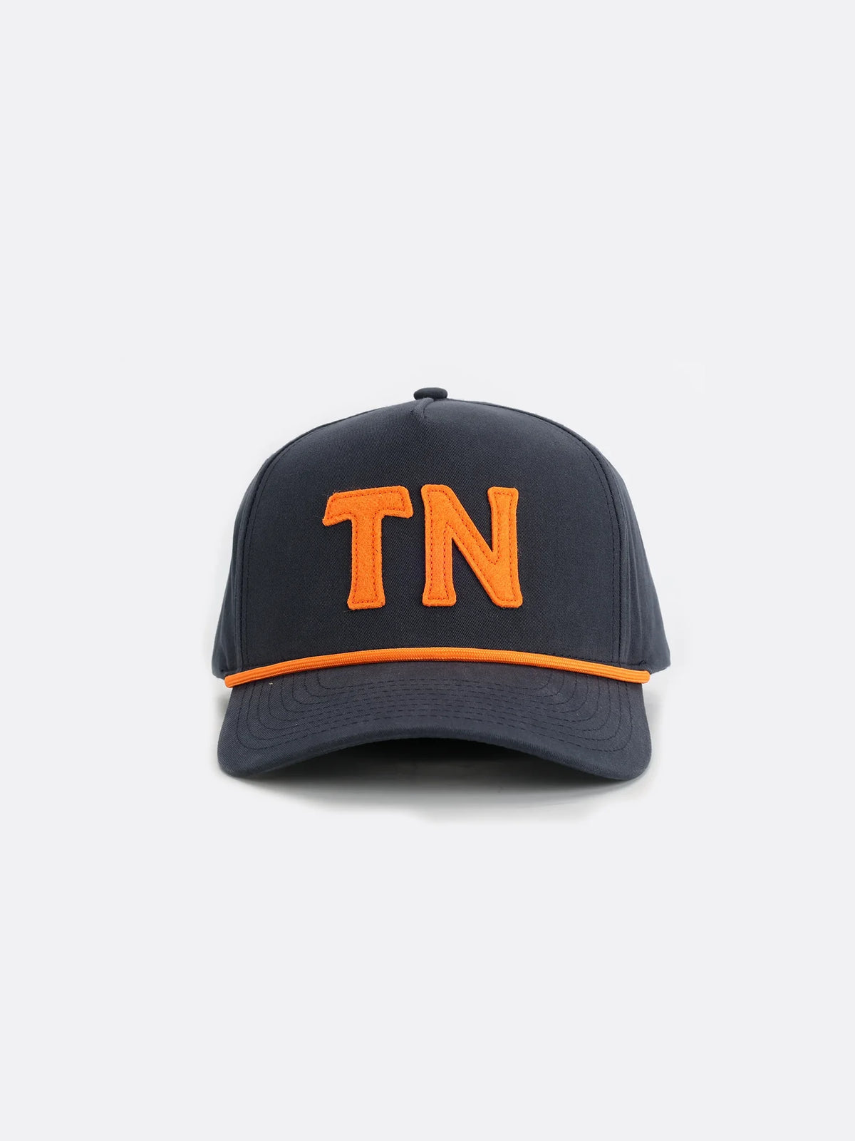 Tennessee Outfitters Tennessee Well Worn Navy TN Hat with Orange
