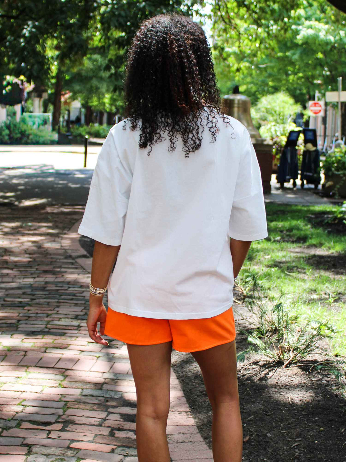 Tennessee Oversized Football Tee White