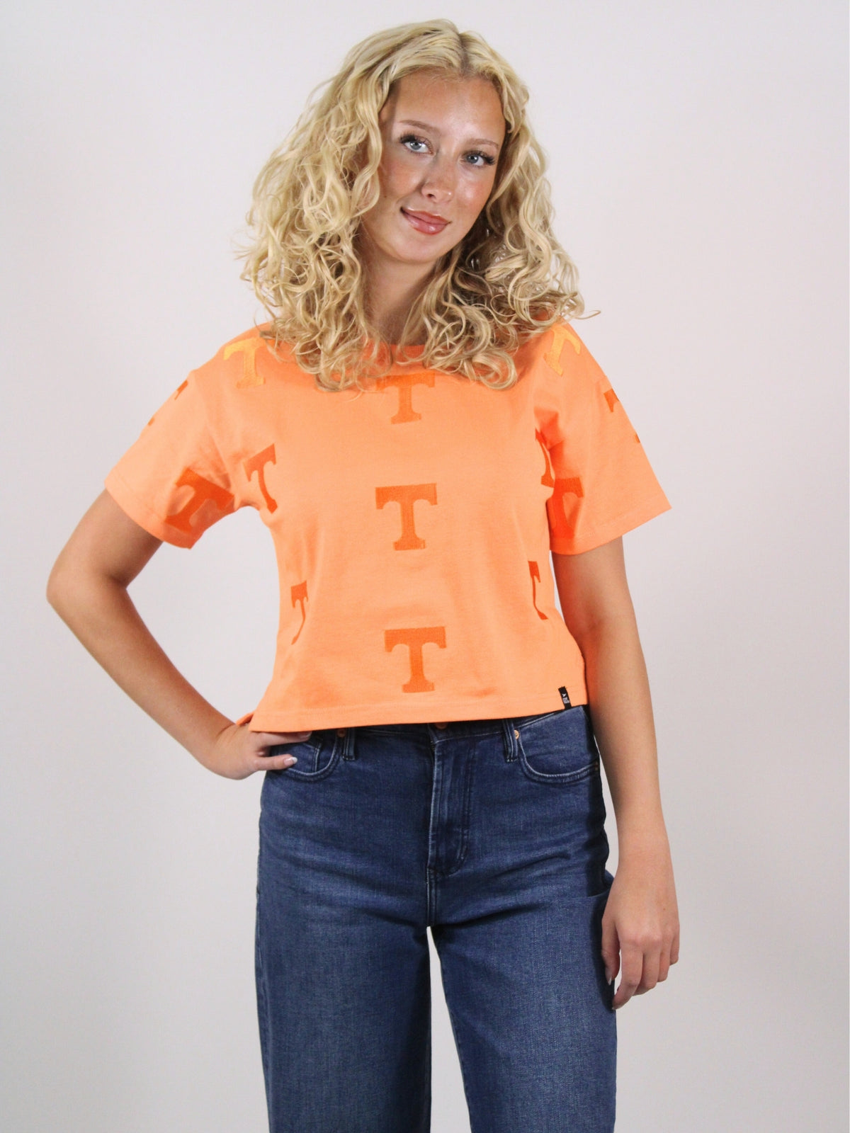 Tennessee Ritter Repeat Crop Tee