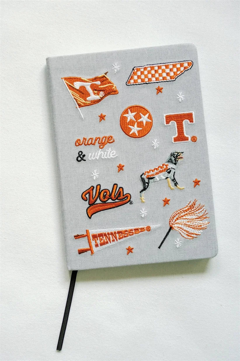 Tennessee Vols Embroidered Hardcover Notebook