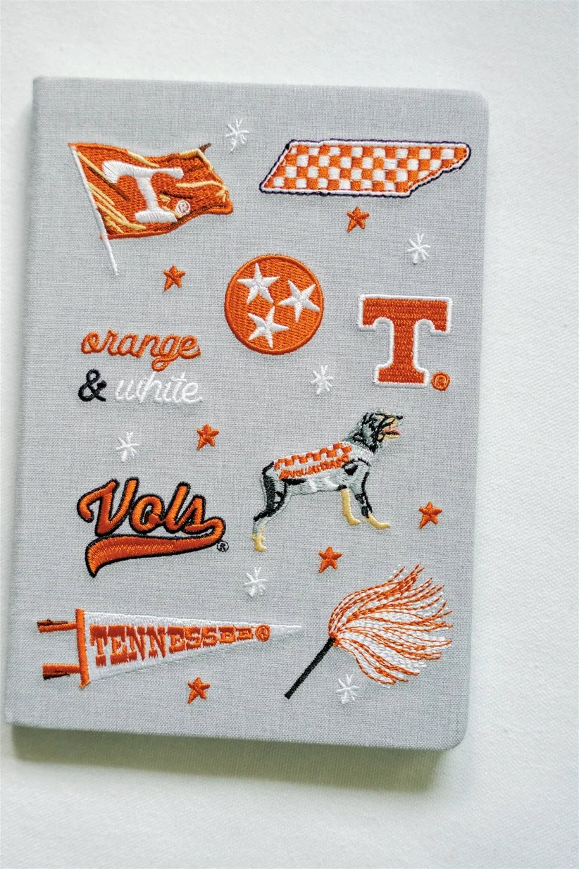 Tennessee Vols Embroidered Hardcover Notebook