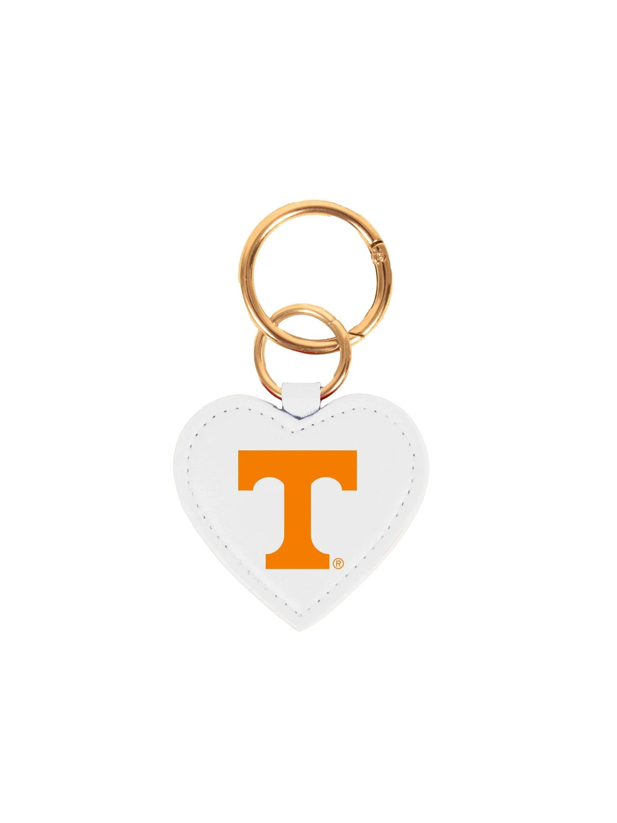 TN Vols Heart Bag Charm 