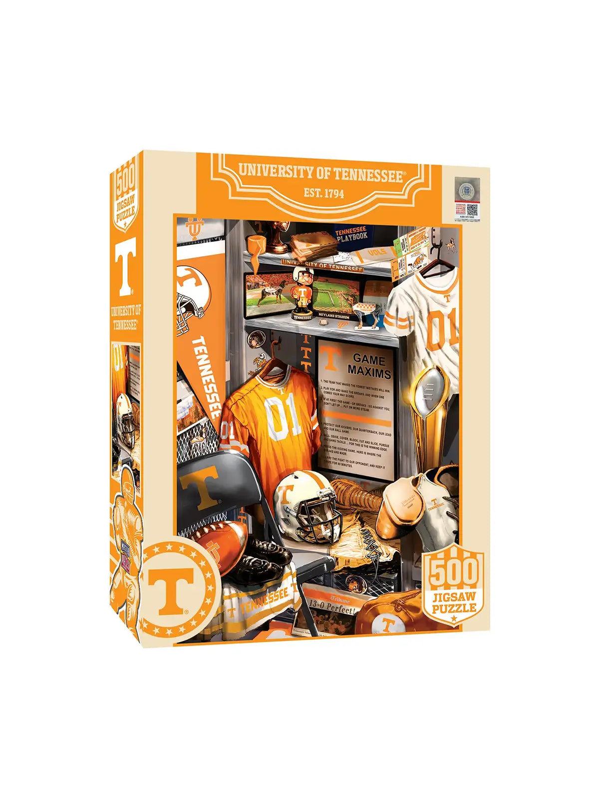 University of Tennessee Volunteers Locker Room 500 Piece Puzzle