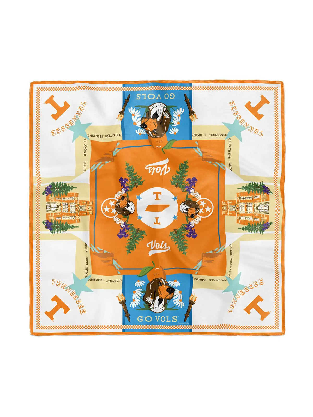 Tennessee Vols Saturday Silks Scarf