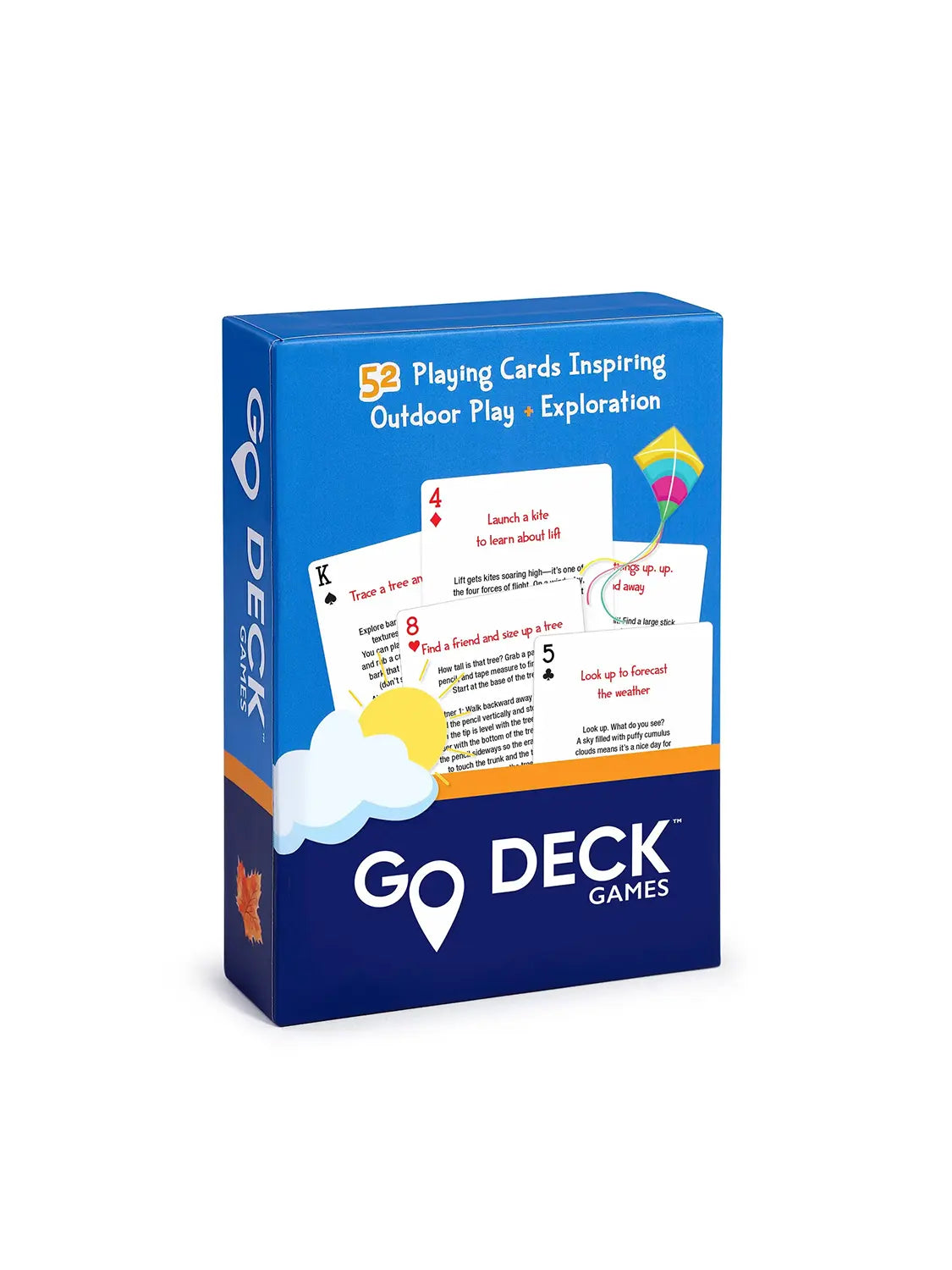 The GO Deck Games: Outdoor Activity Playing Cards