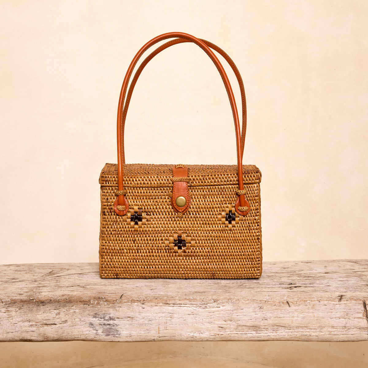 The Winding Road Ata 3 Diamond Box Handbag