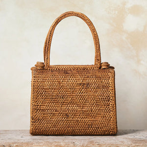 Ata Vine Handbag - Natural