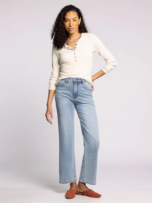 Avery High Rise Straight Leg Jean