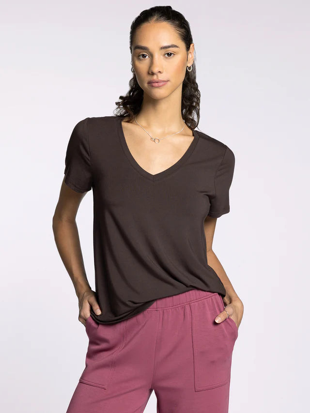 Tatiana Classic V-Neck Tee