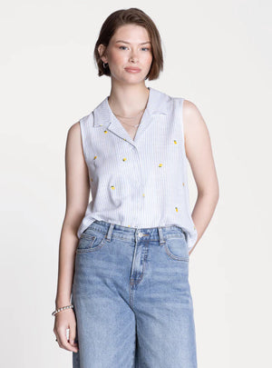 Elowyn Embroidered Blouse