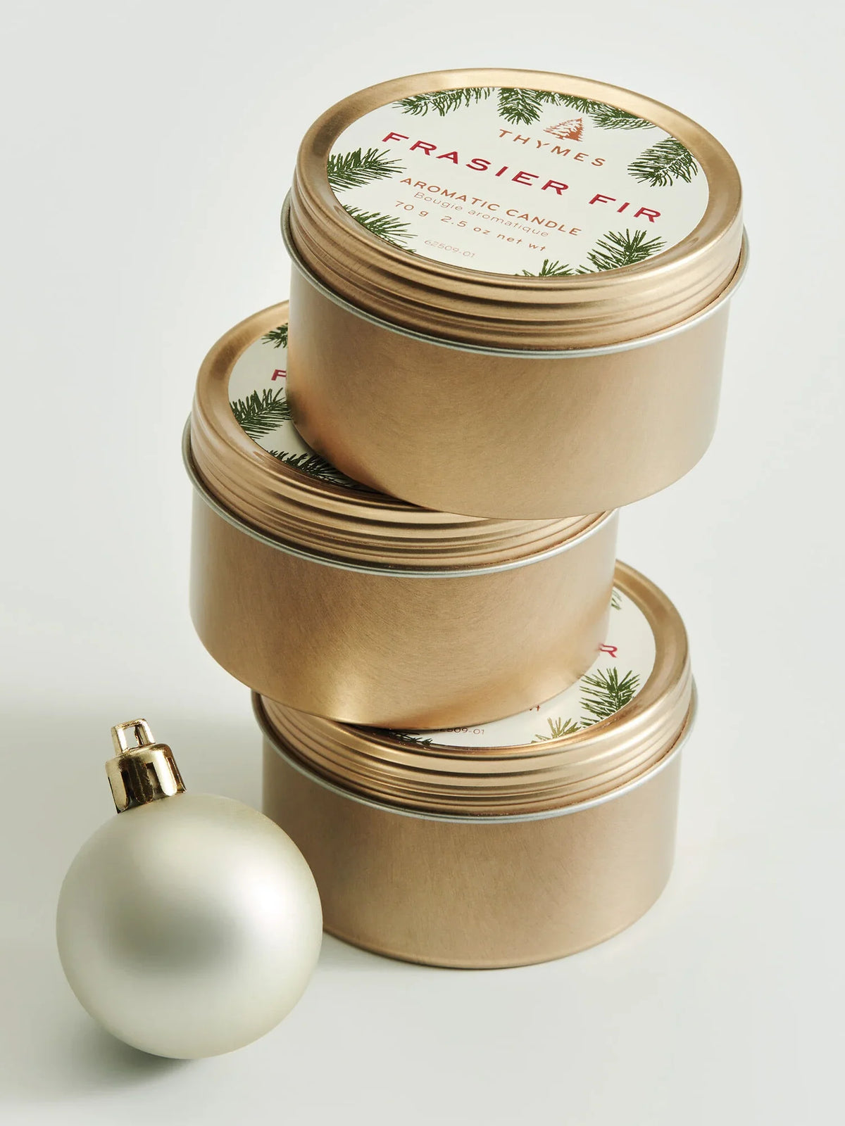 Thymes Frasier Fir Travel Tin Candle