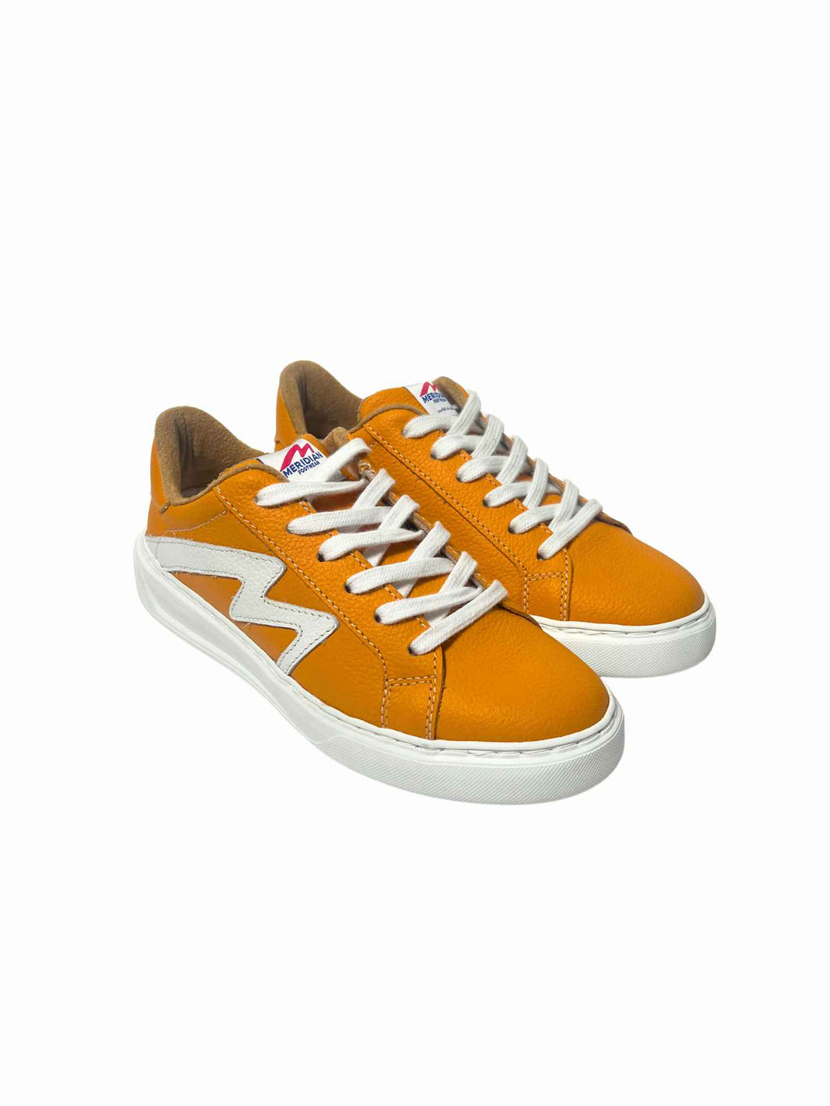 TN 3 Tone Leather Sneaker Orange White Orange