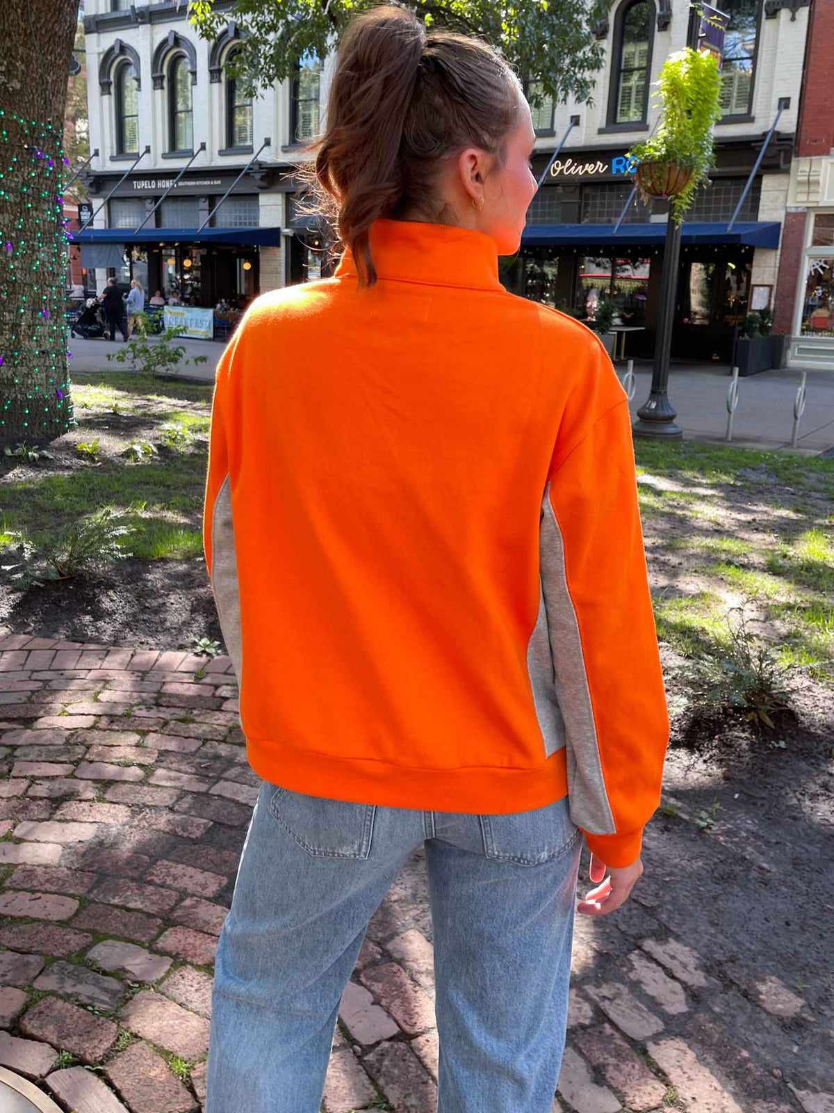 Tennessee Varsity Half-Snap Sweatshirt