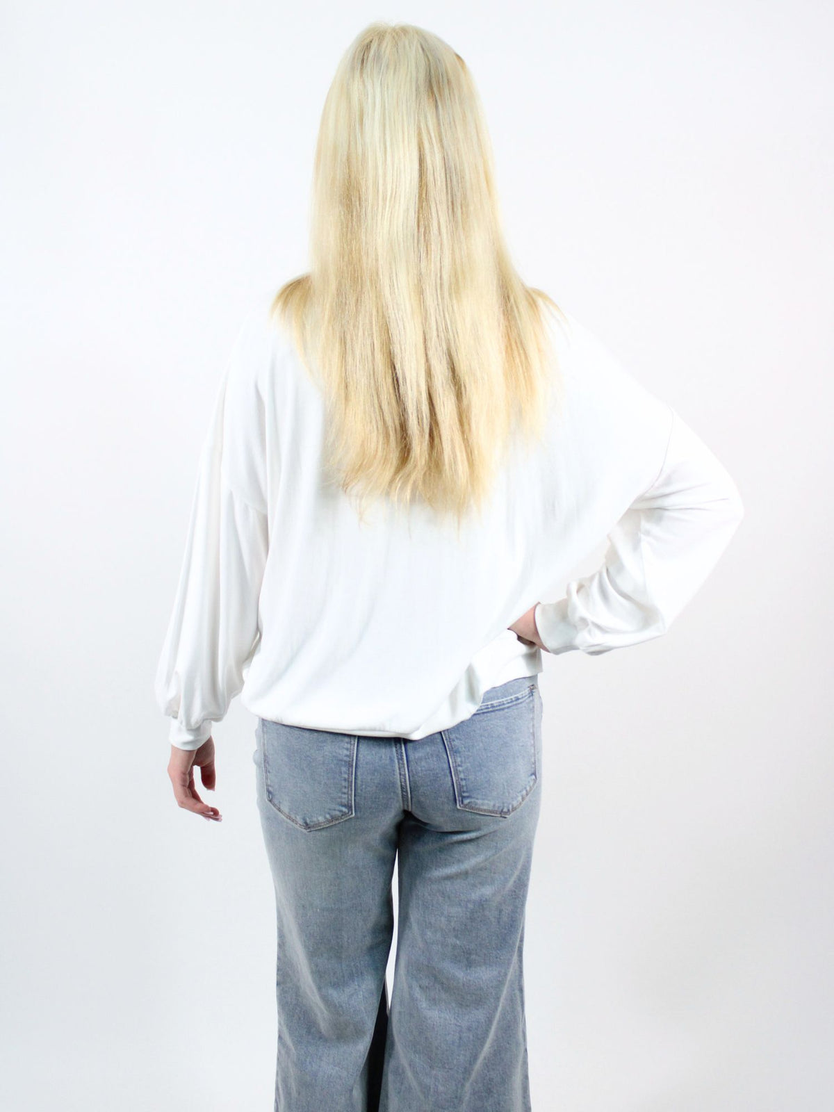 Tennessee Long Sleeve Top White