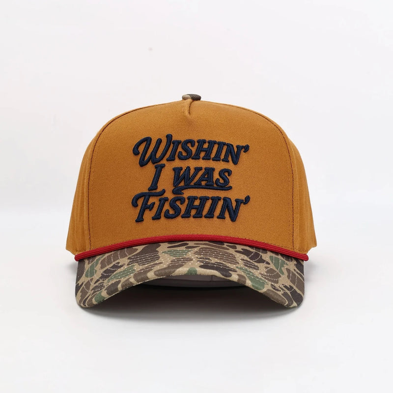 Tennessee Outfitters Wishin' I Was Fishin' Camo Hat