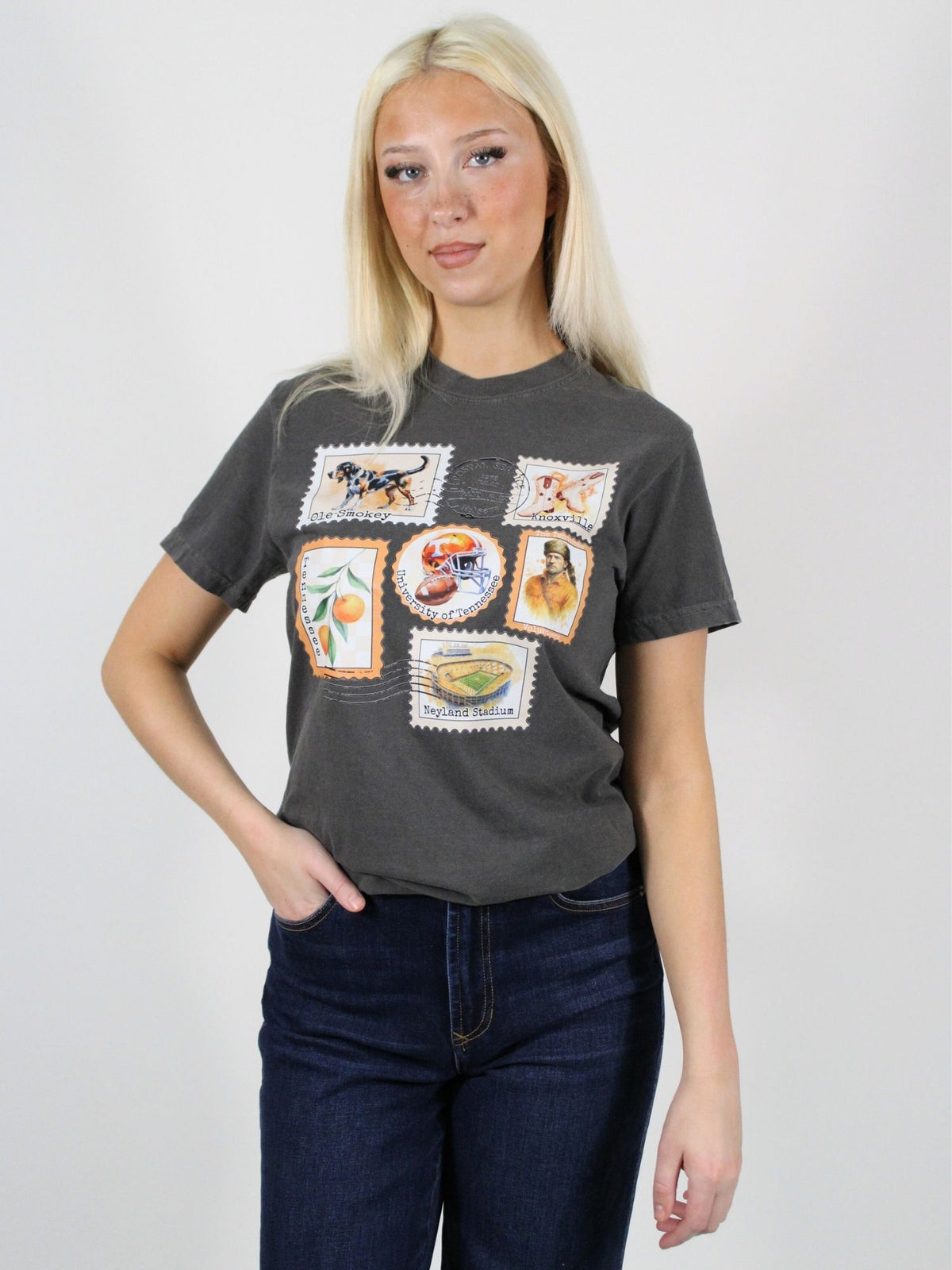 TN Stamp Design Short Sleeve Tee