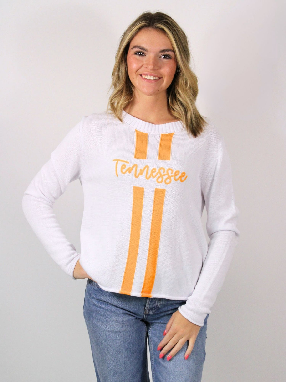tn vols racing stripe sweater 