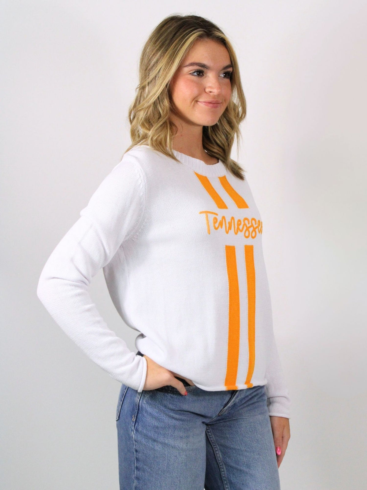 tn vols racing stripe sweater 