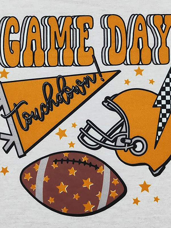 toddler and girls game day ragland football shirt for tennessee game day