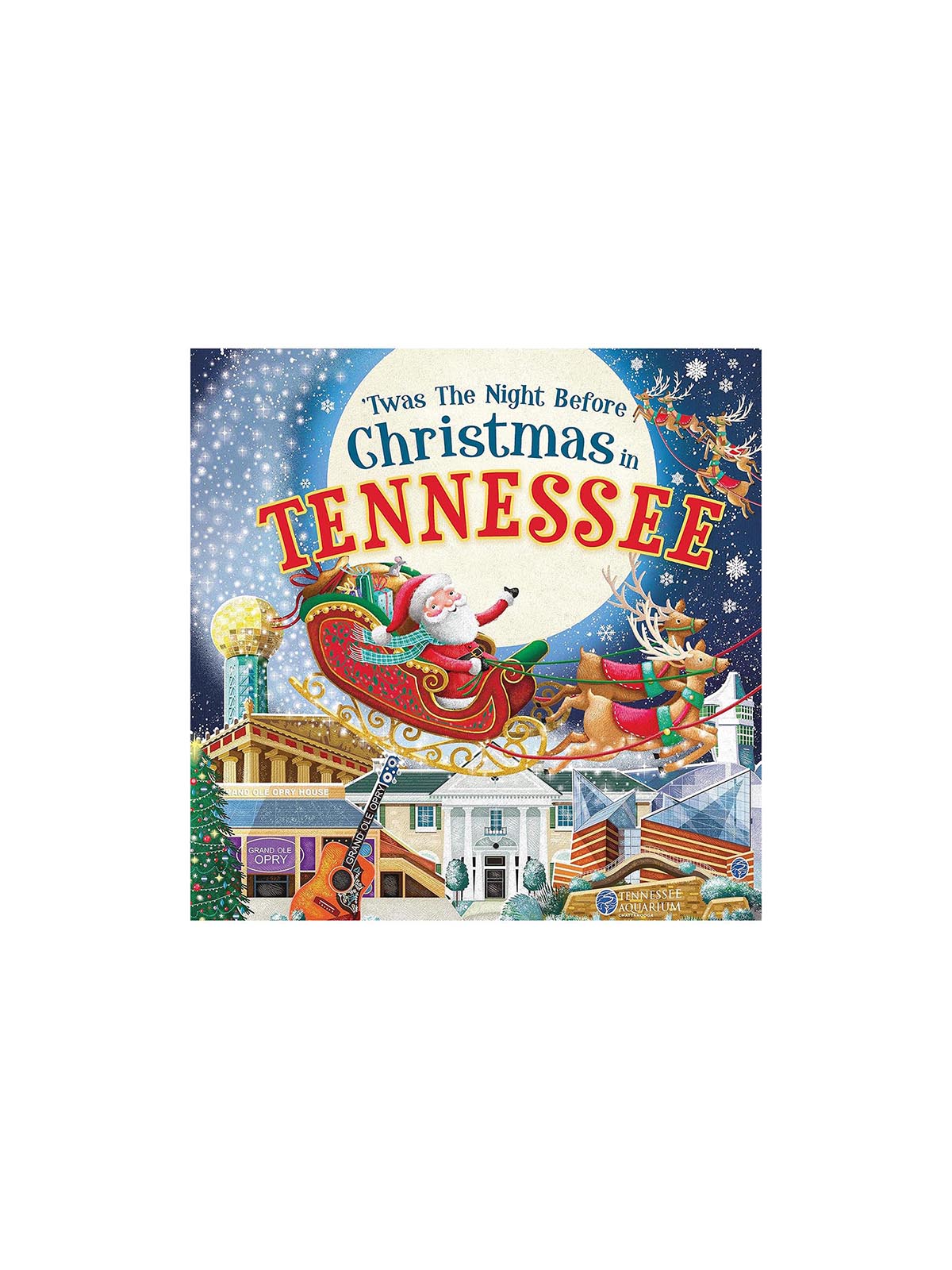 'Twas The Night Before Christmas in Tennessee Book