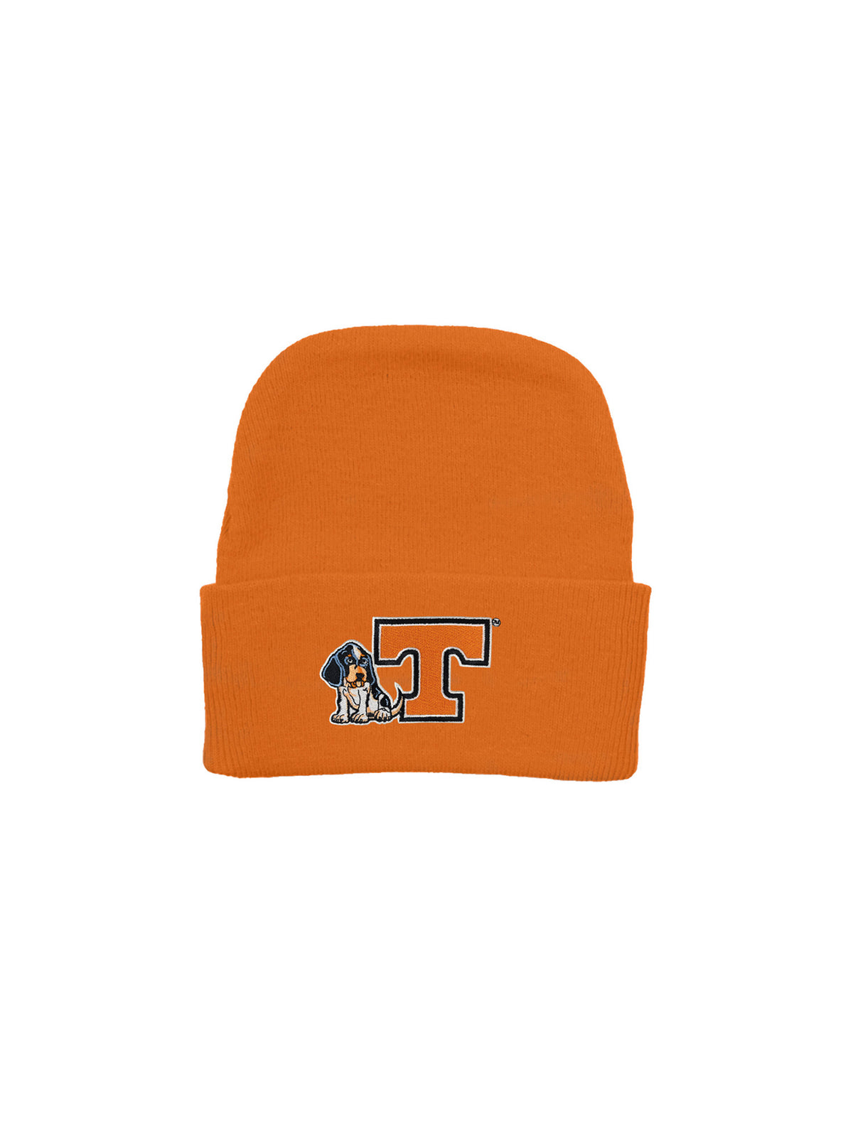 Two Feet Ahead Tennessee Smokey Newborn Orange Knit Cap