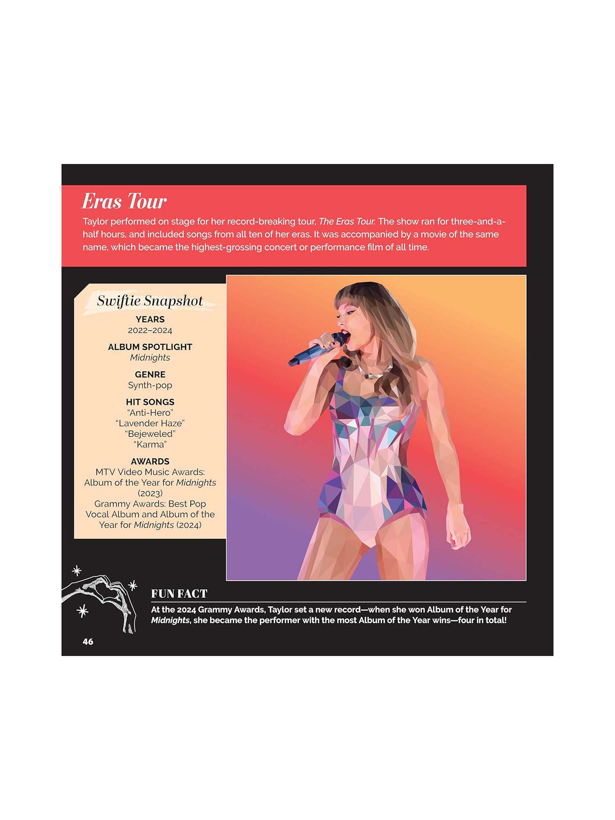 Ultimate Taylor Swift Sticker Mosaic Art: 13 Fearless Mosaic Art Design & Fun Facts. Paint by Sticker.