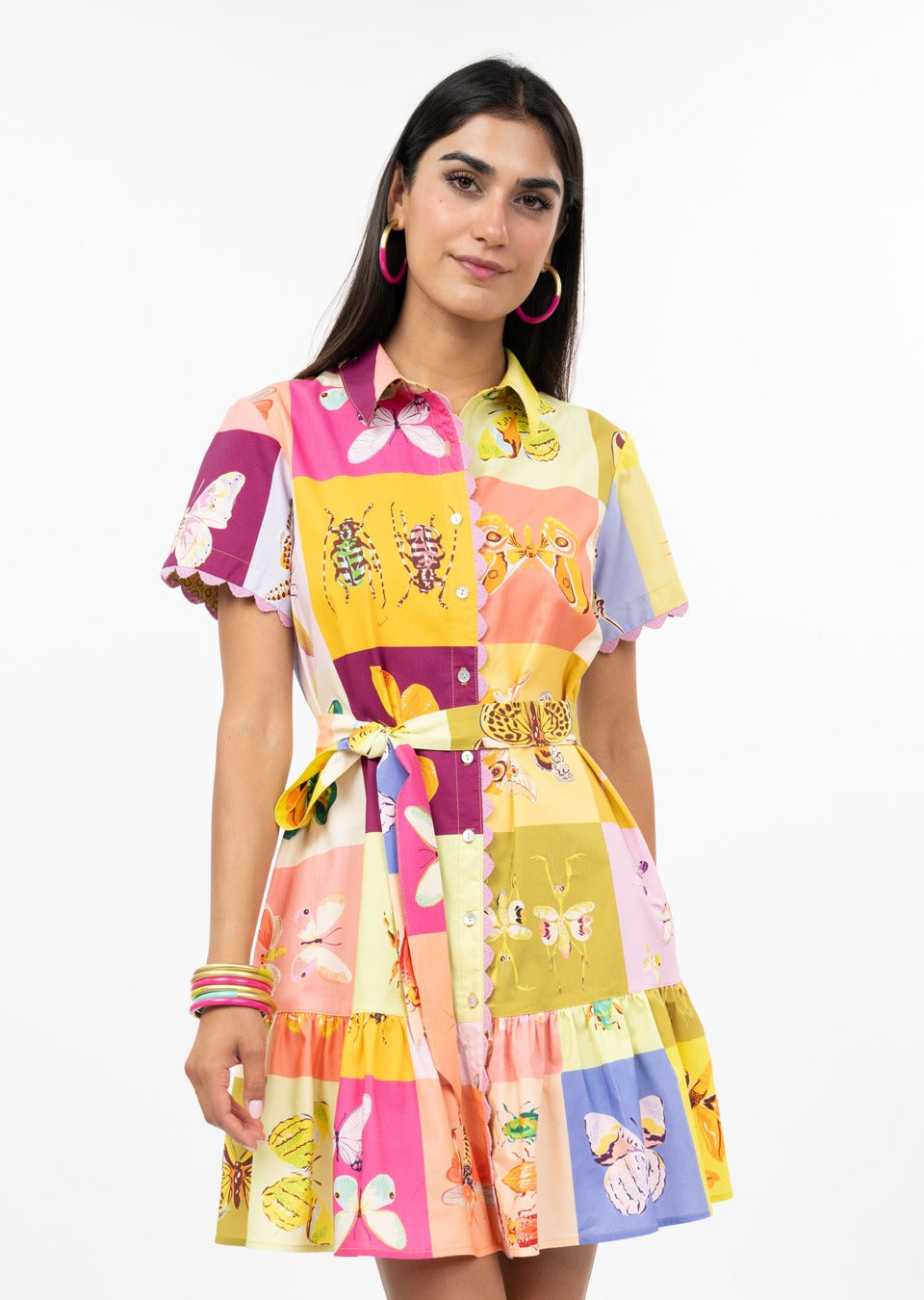 Uncle Frank Square Dance Dress multi color 